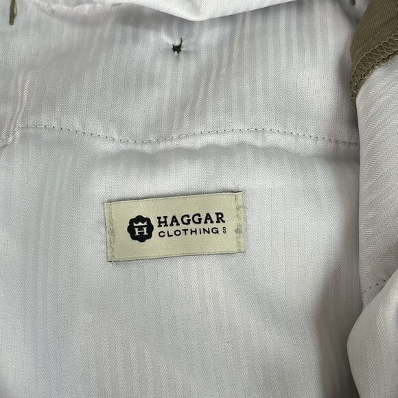 Haggar Clothing Dress Pants Brown Mens Size 34‎ (S10395) - Picture 4 of 9